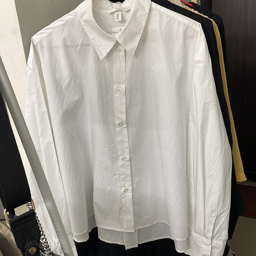 H&M oversized shirt | NWT - Picture 7 of 11